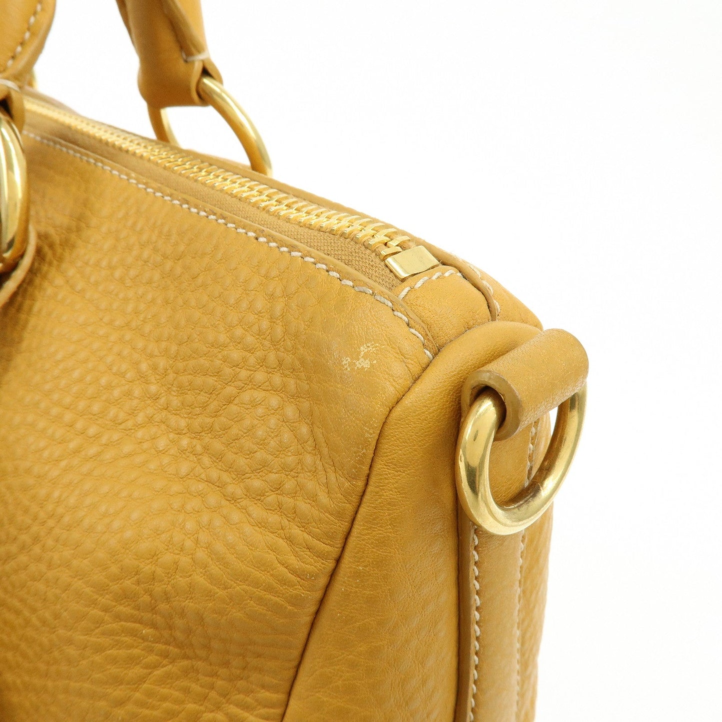 Prada Triangle Logo Leather 2Way Bag Hand Bag Shoulder Bag BL0778【Pre-order】