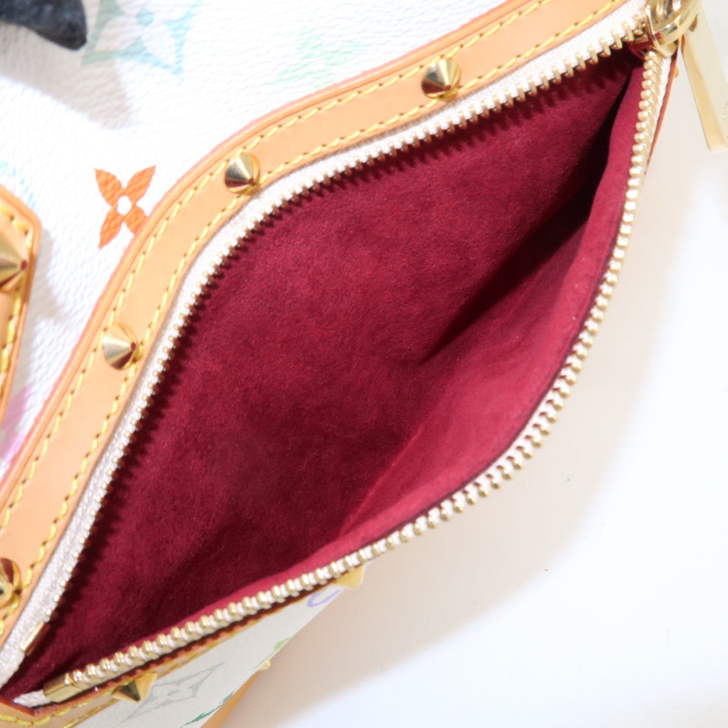 Louis Vuitton Monogram Multicolor Alma Hand Bag Blanc M92647【Pre-order】