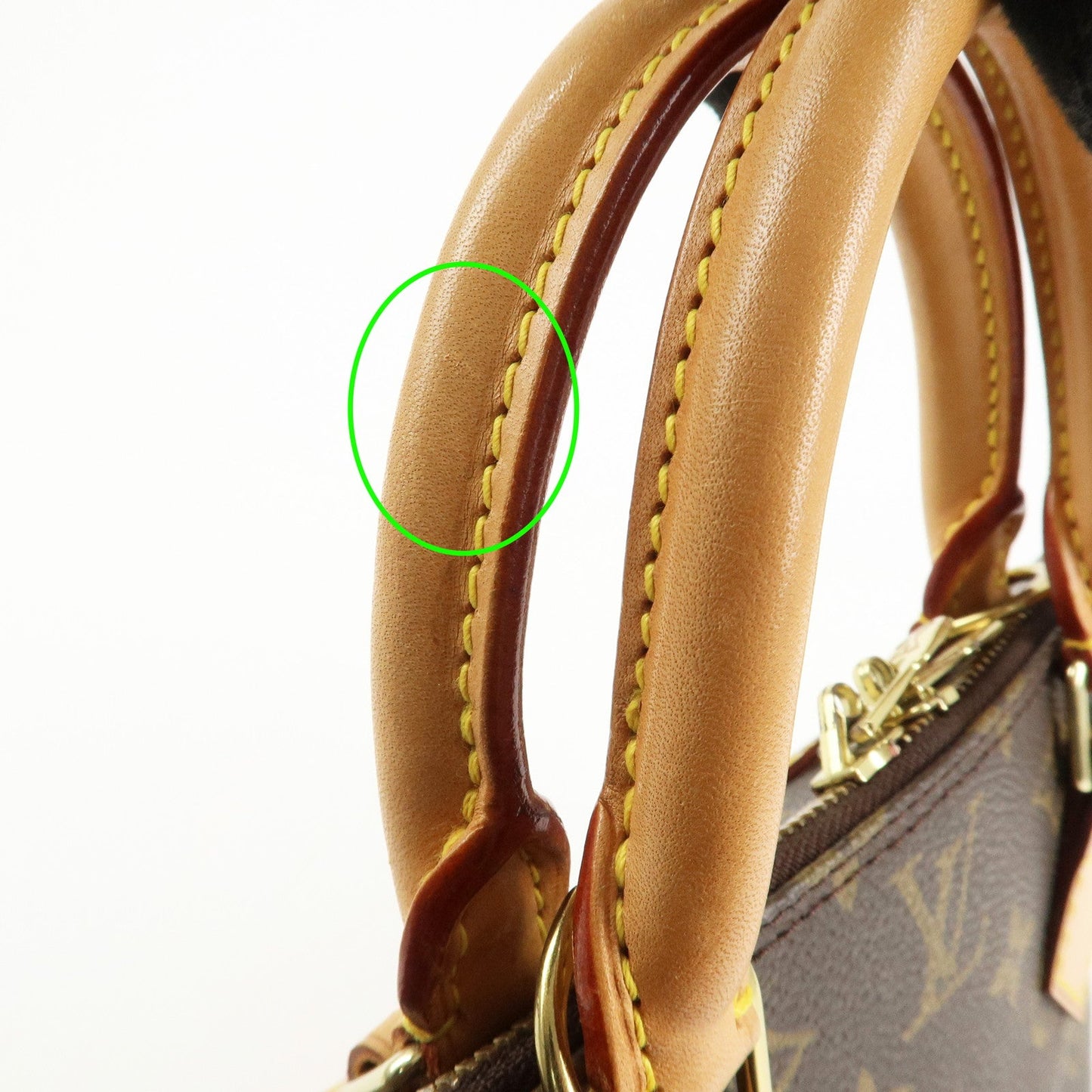 Louis Vuitton Monogram Canvas Alma Hand Bag Brown M51130 Used【Pre-order】