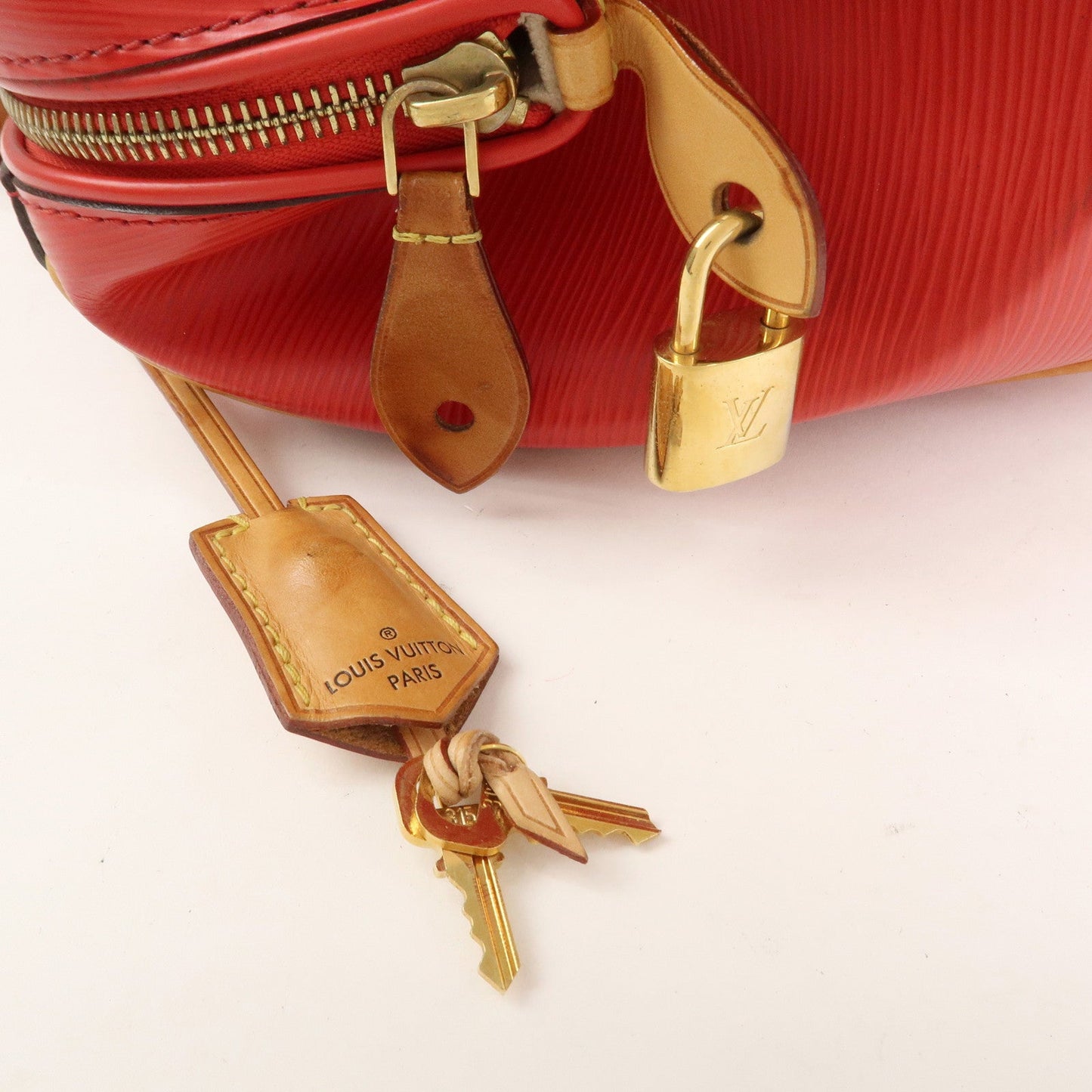Louis Vuitton Epi Leather Dock PM Hand Bag Coquelicot M93246【Pre-order】
