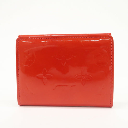 Louis Vuitton Monogram Vernis Ludlow Bi-fold Wallet Rouge M91090【Pre-order】