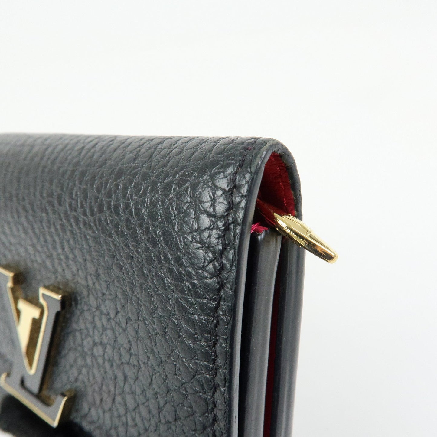 Louis Vuitton Portefoille Capucines XS Compact Wallet Black M68587【Pre-order】