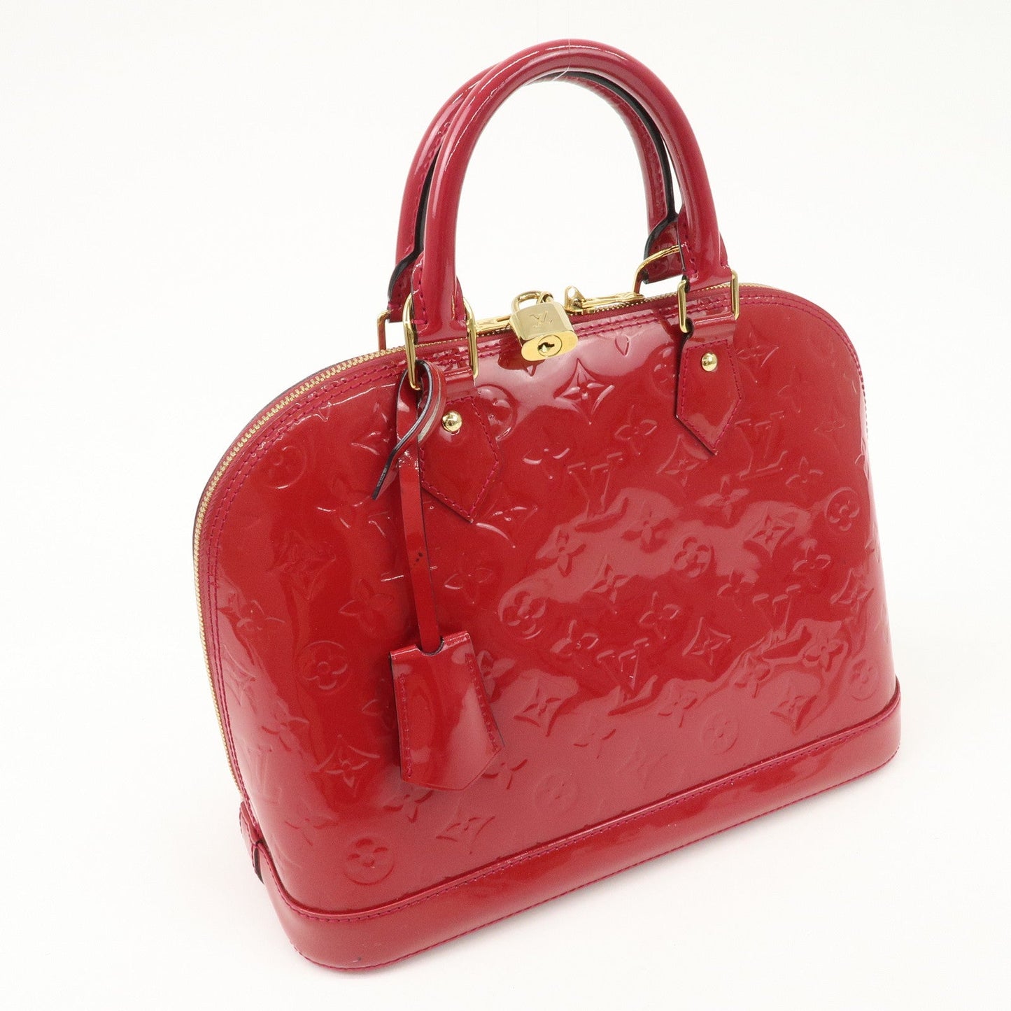 Louis Vuitton Monogram Vernis Alma PM Hand Bag Rose Indien M91770【Pre-order】