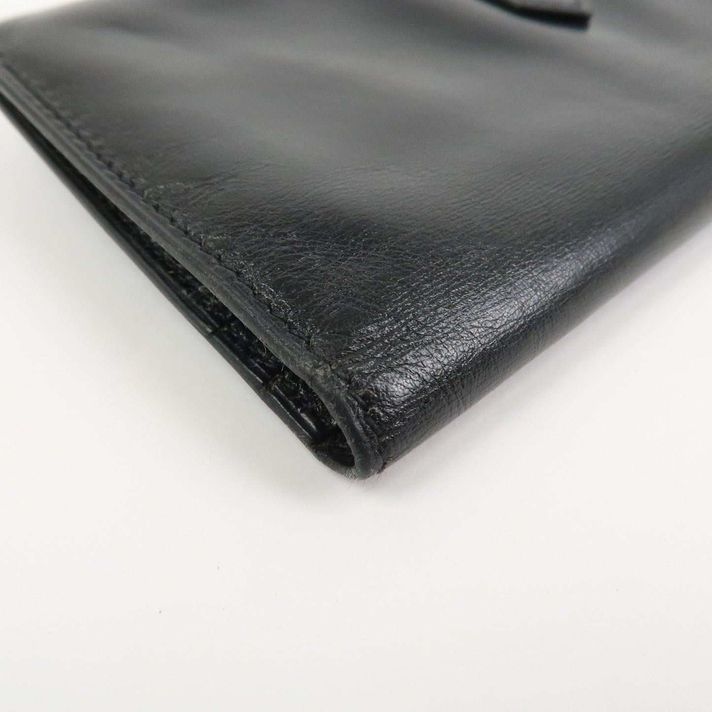 Hermes Bearn Classic Box Calf □E Stamped Bi-Fold Long Wallet【Pre-order】