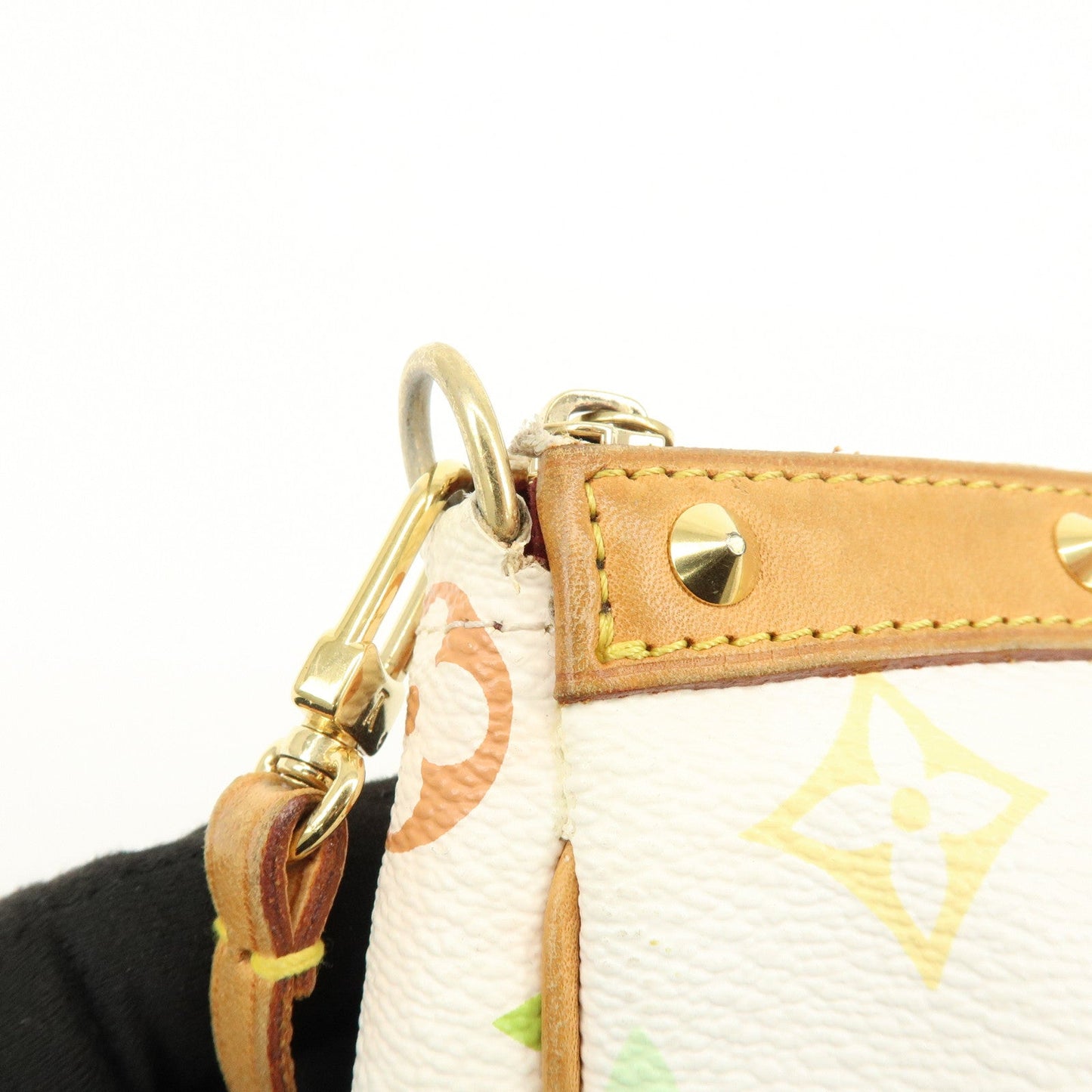 Louis Vuitton Monogram Multicolor Pochette Accessoires Blanc M92649【Pre-order】