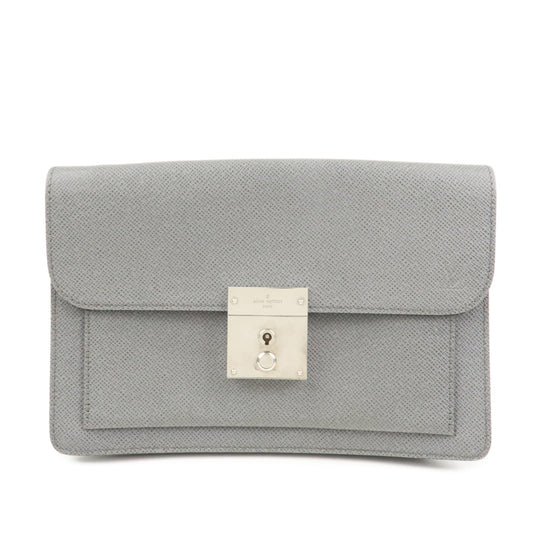 Louis Vuitton Taiga Leather Neo Belaia Clutch Bag Glacier M32683【Pre-order】