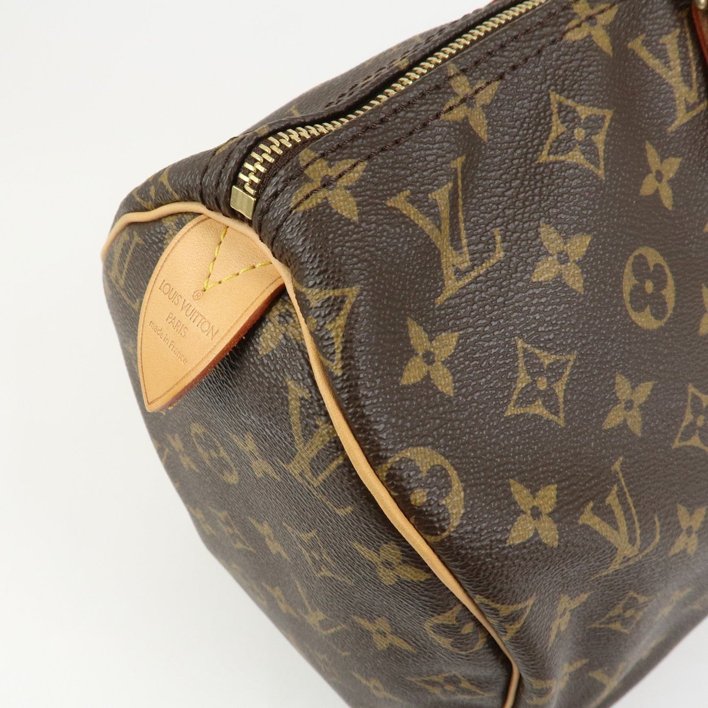 Louis Vuitton Monogram Speedy 40 Hand Bag Boston Bag Brown M41522【Pre-order】
