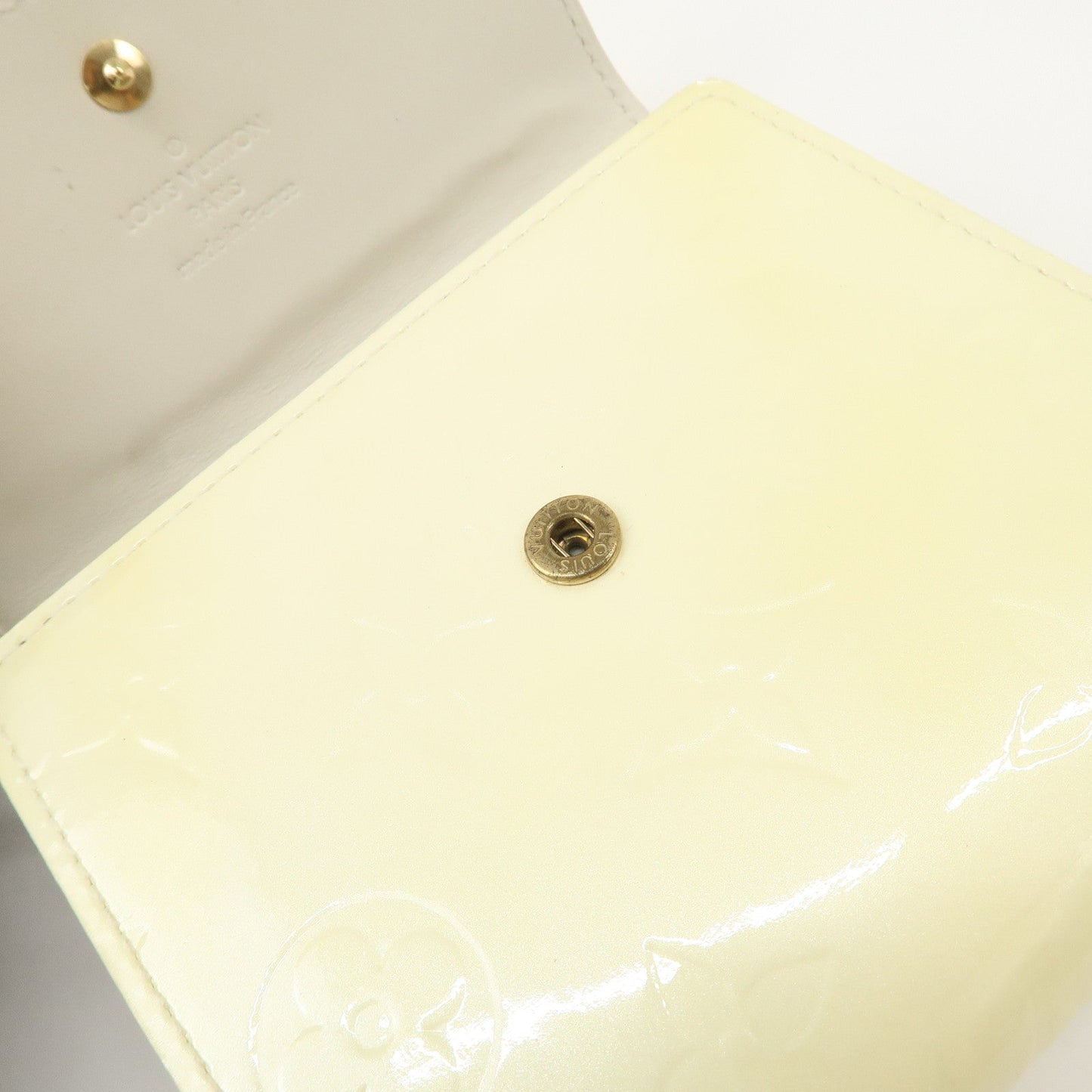 Louis Vuitton Monogram Vernis Porte Monnaie Couer Perle Compact Wallet M91351【Pre-order】