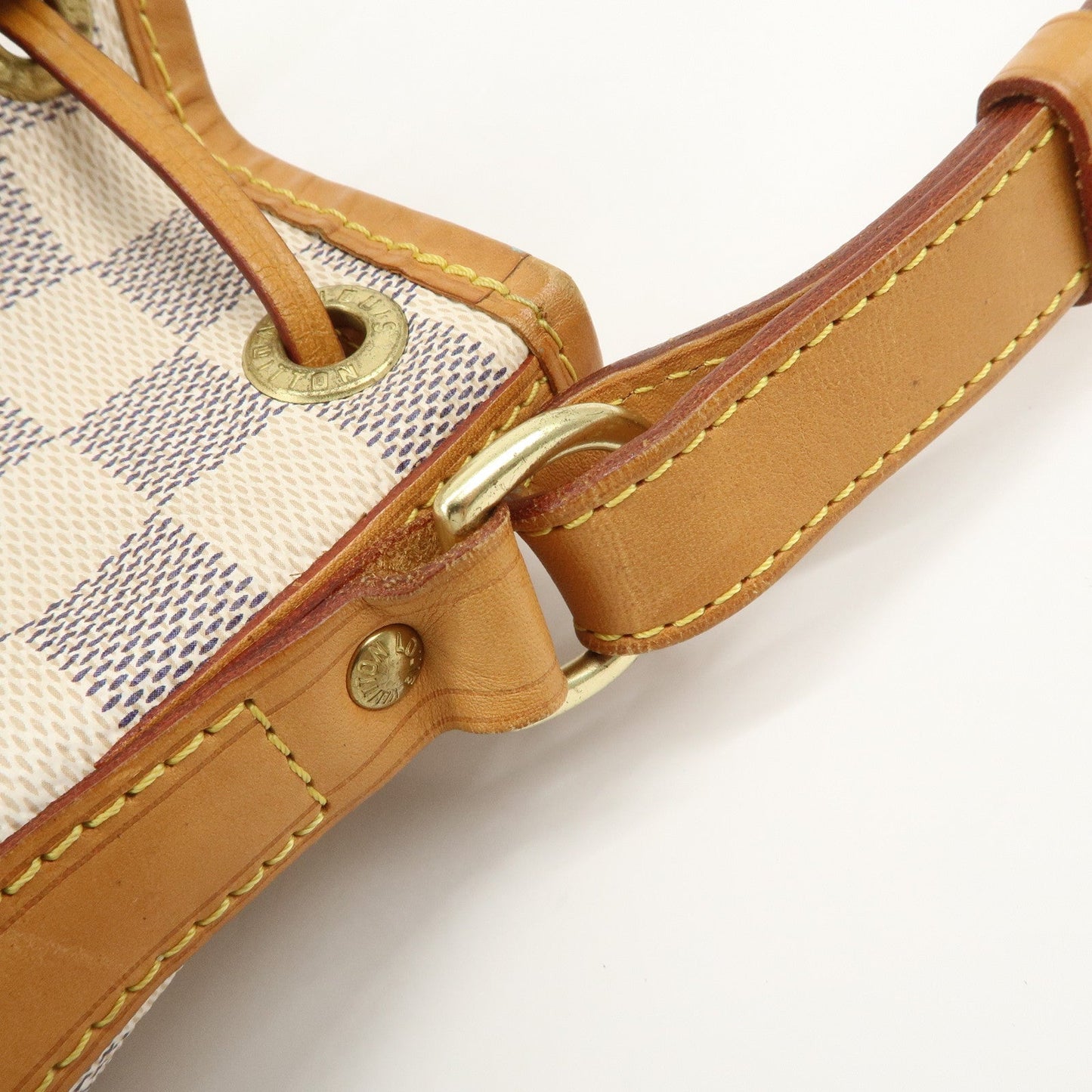 Louis Vuitton Damier Azur Canvas Leather Noe BB Shoulder Bag N41220【Pre-order】