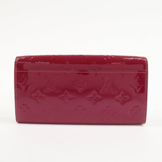 Louis Vuitton Monogram Vernis Portefeuille Sarah Long Wallet M90154【Pre-order】