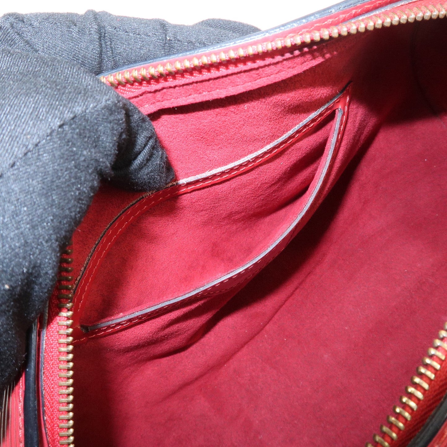 Louis Vuitton Epi Soufflot Hand Bag Castillian Red M52227【Pre-order】