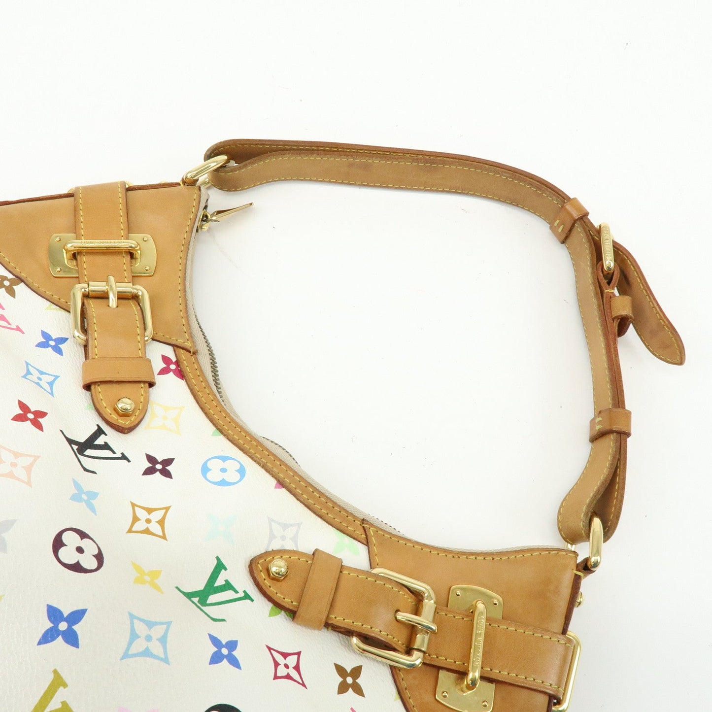 Louis Vuitton Monogram Multicolor Greta Shoulder Bag Blanc M40195【Pre-order】