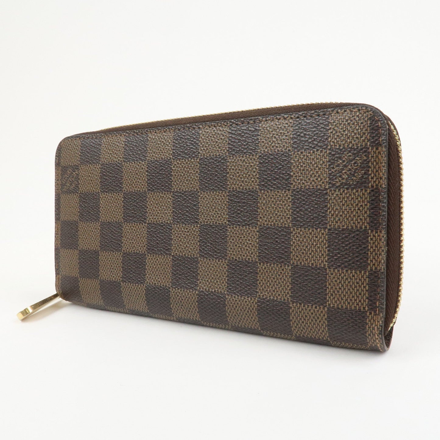 Louis Vuitton Damier Round Zippy Wallet Old Style Brown N60015【Pre-order】