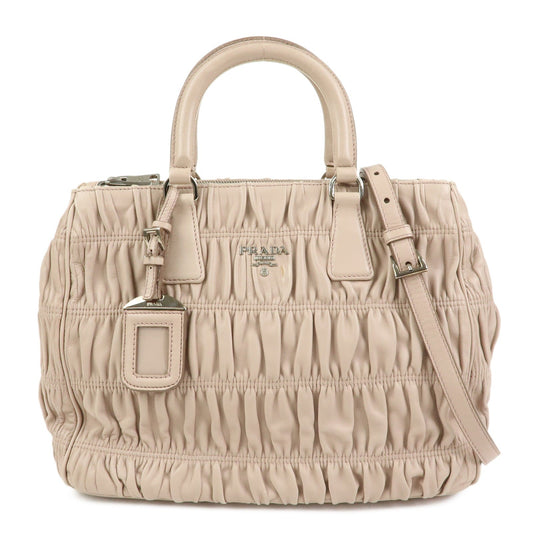 Prada Nappa Gaufure Leather 2Way Hand Bag Shoulder Bag B2599L【Pre-order】