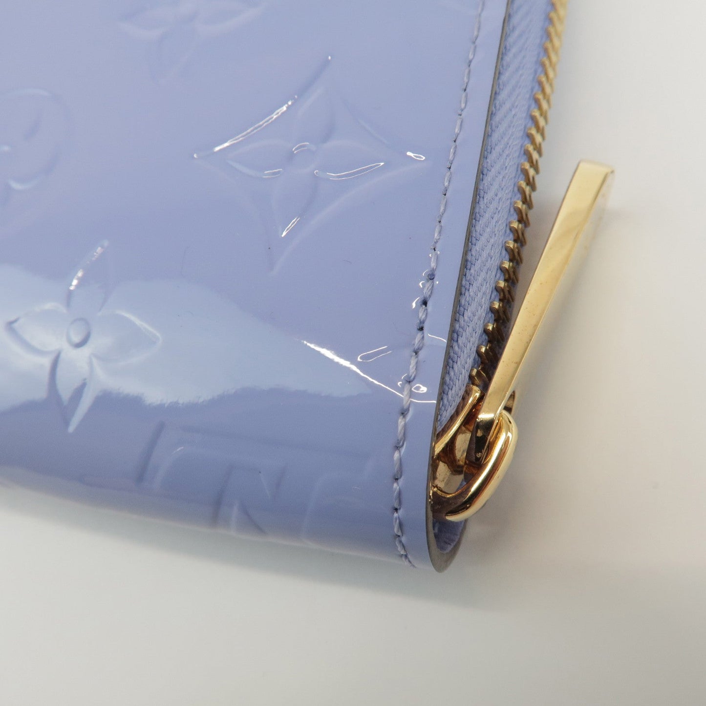 Louis Vuitton Monogram Vernis Round Zippy Wallet Lilas M90141【Pre-order】
