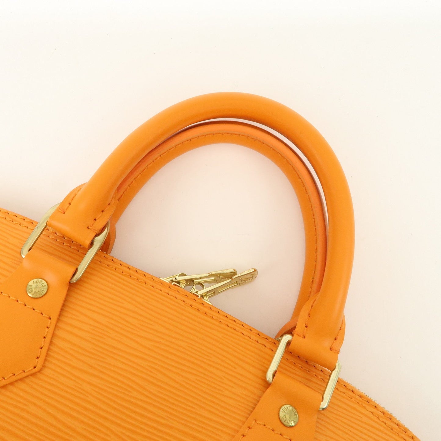 Louis Vuitton Epi Alma Hand Bag Mandarin Orange M5124H【Pre-order】