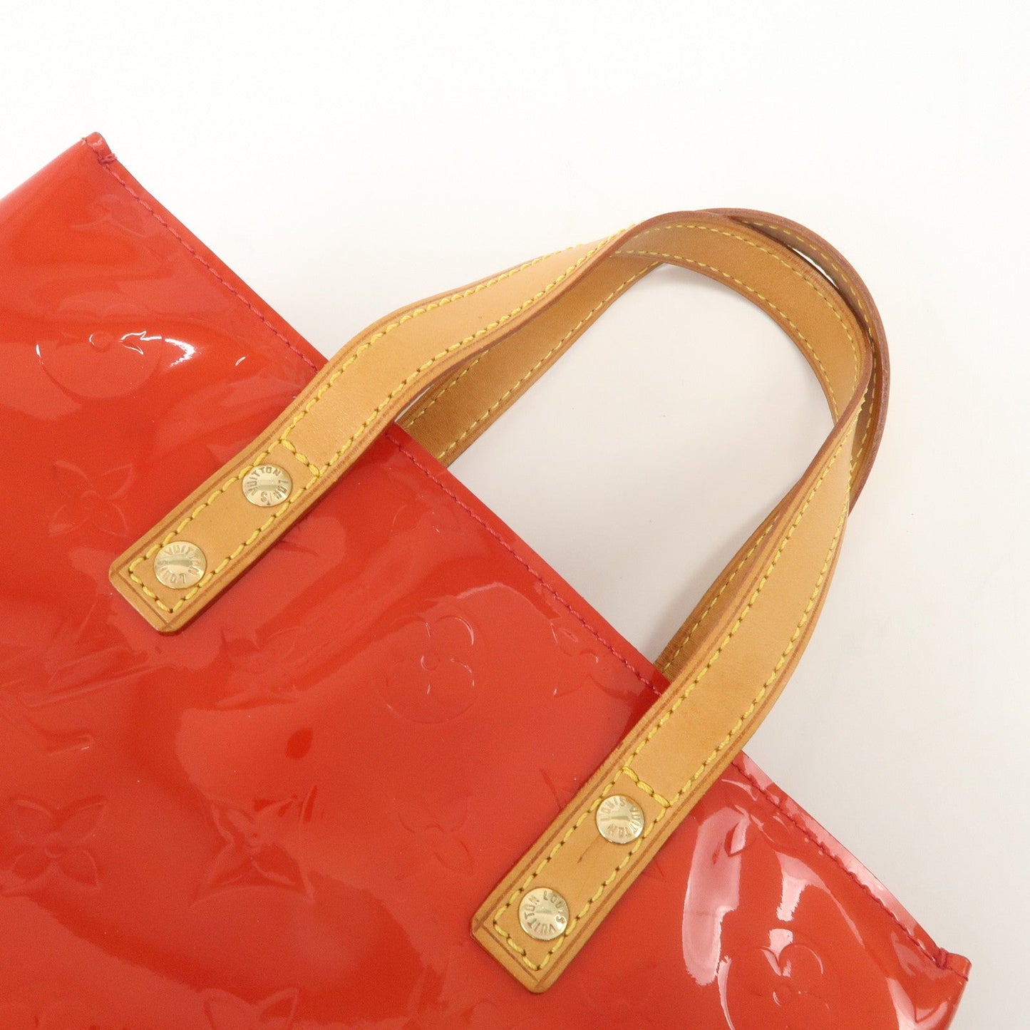 Louis Vuitton Monogram Vernis Lead PM Hand Bag Rouge M91088【Pre-order】