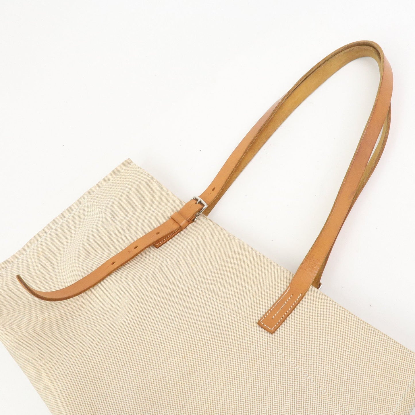 Hermes Etriviere Elan Toile H Leather Tote Bag【Pre-order】