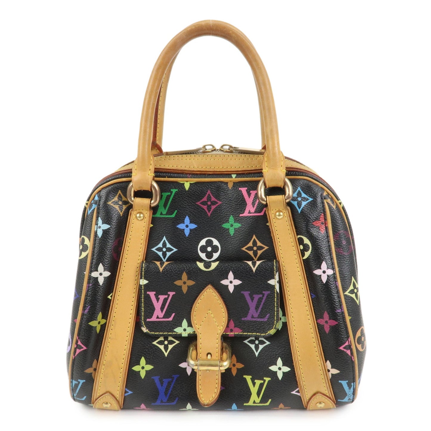 Louis Vuitton Monogram Multicolor Priscilla Hand Bag Noir M40097【Pre-order】