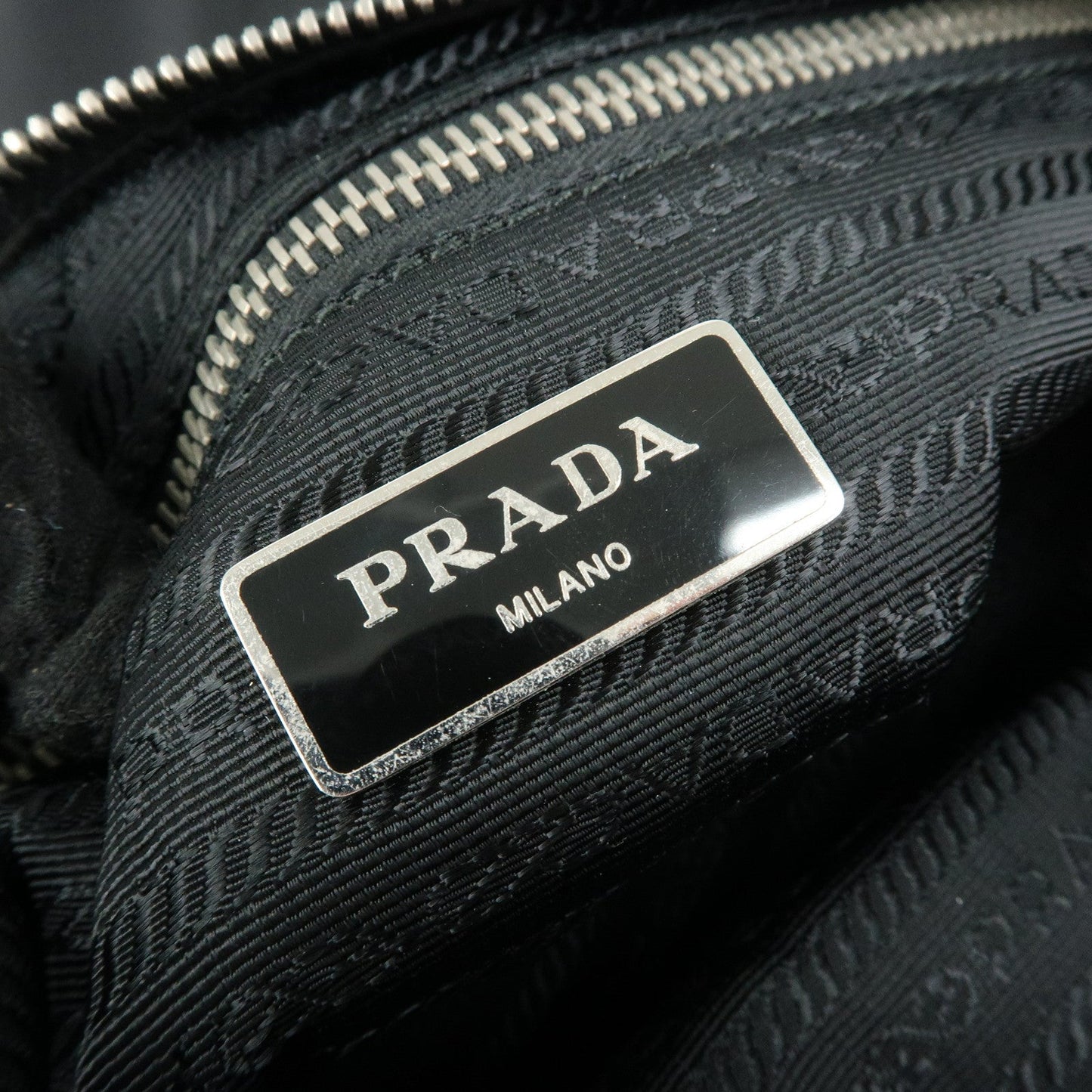 Prada Triangle Logo Nylon Shoulder Bag Crossbody Bag Black BT0715【Pre-order】