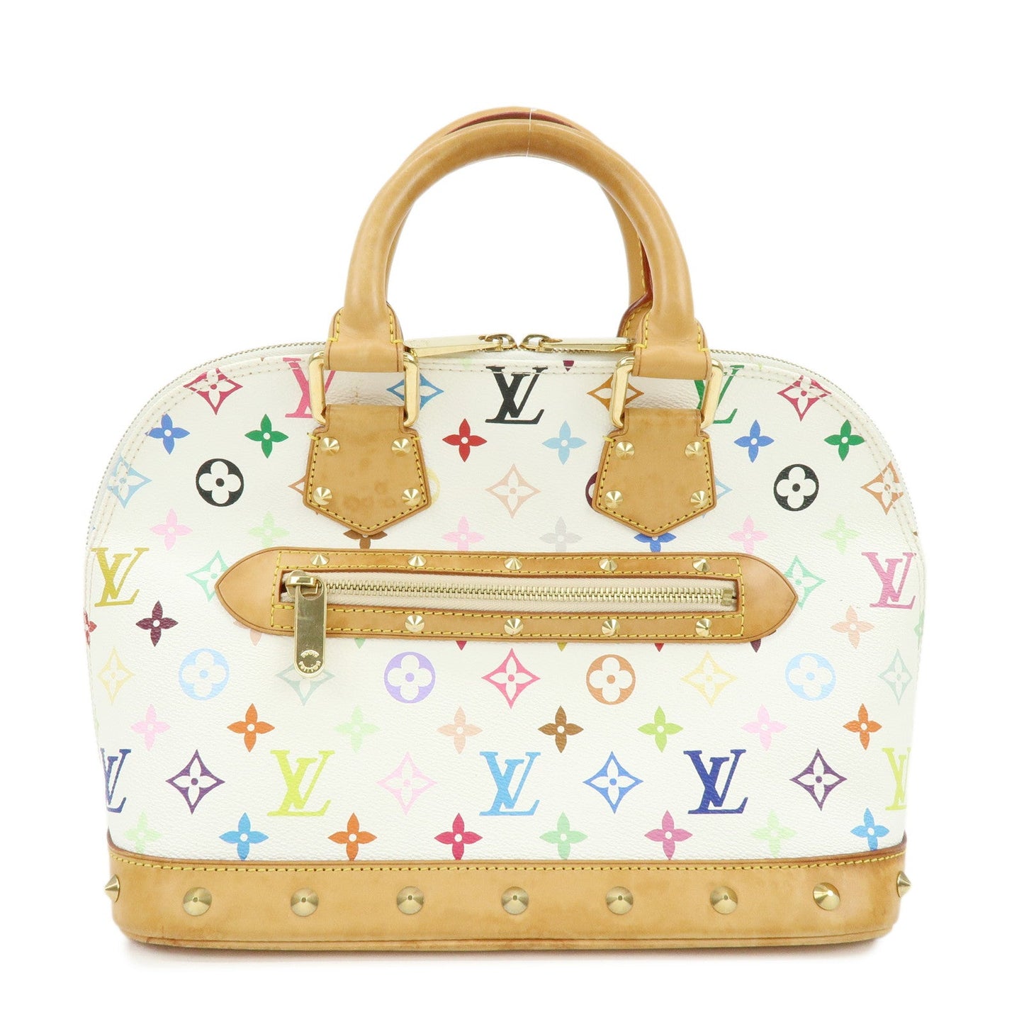 Louis Vuitton Monogram Multicolor Alma PM Hand Bag Blanc M92647【Pre-order】