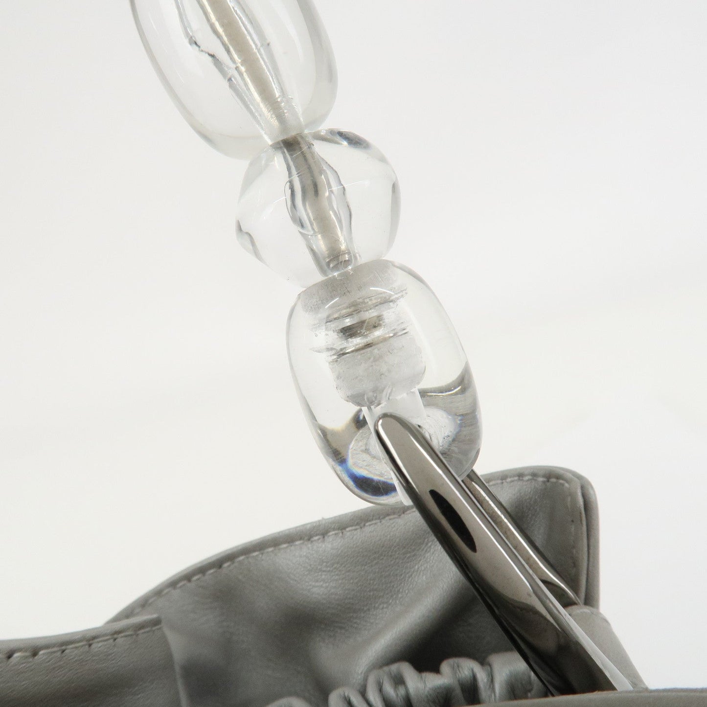 Christian Dior Maris Pearl Leather Hand Bag【Pre-order】