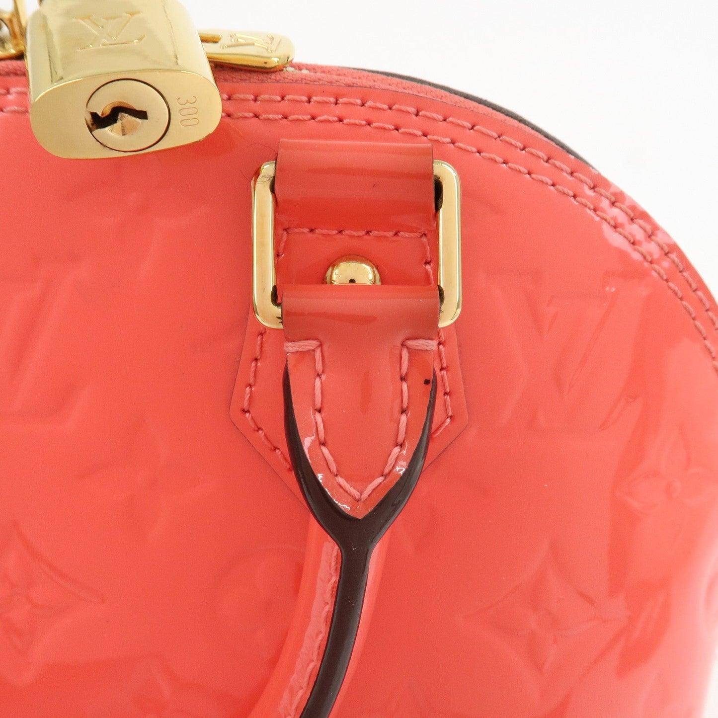 Louis Vuitton Monogram Vernis Alma BB 2Way Bag Hand Bag Rose Rich M90259【Pre-order】