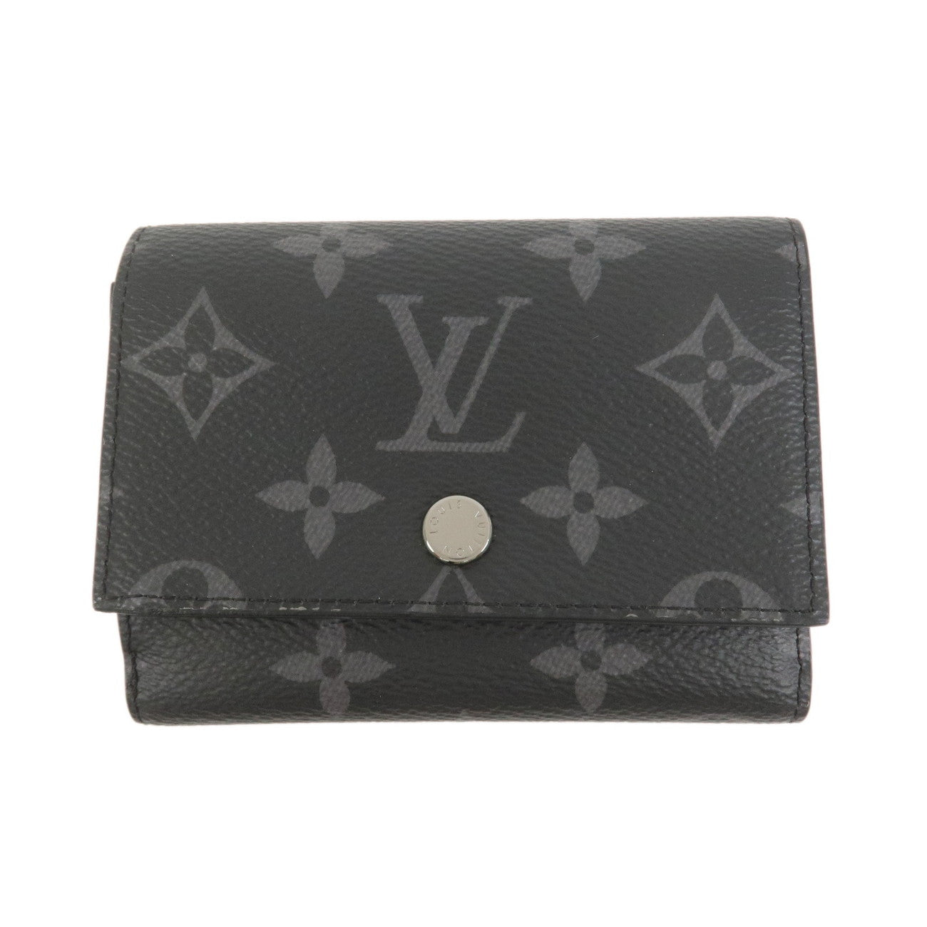 Louis Vuitton Monogram Eclipse Victor Compact Wallet M12598【Pre-order】