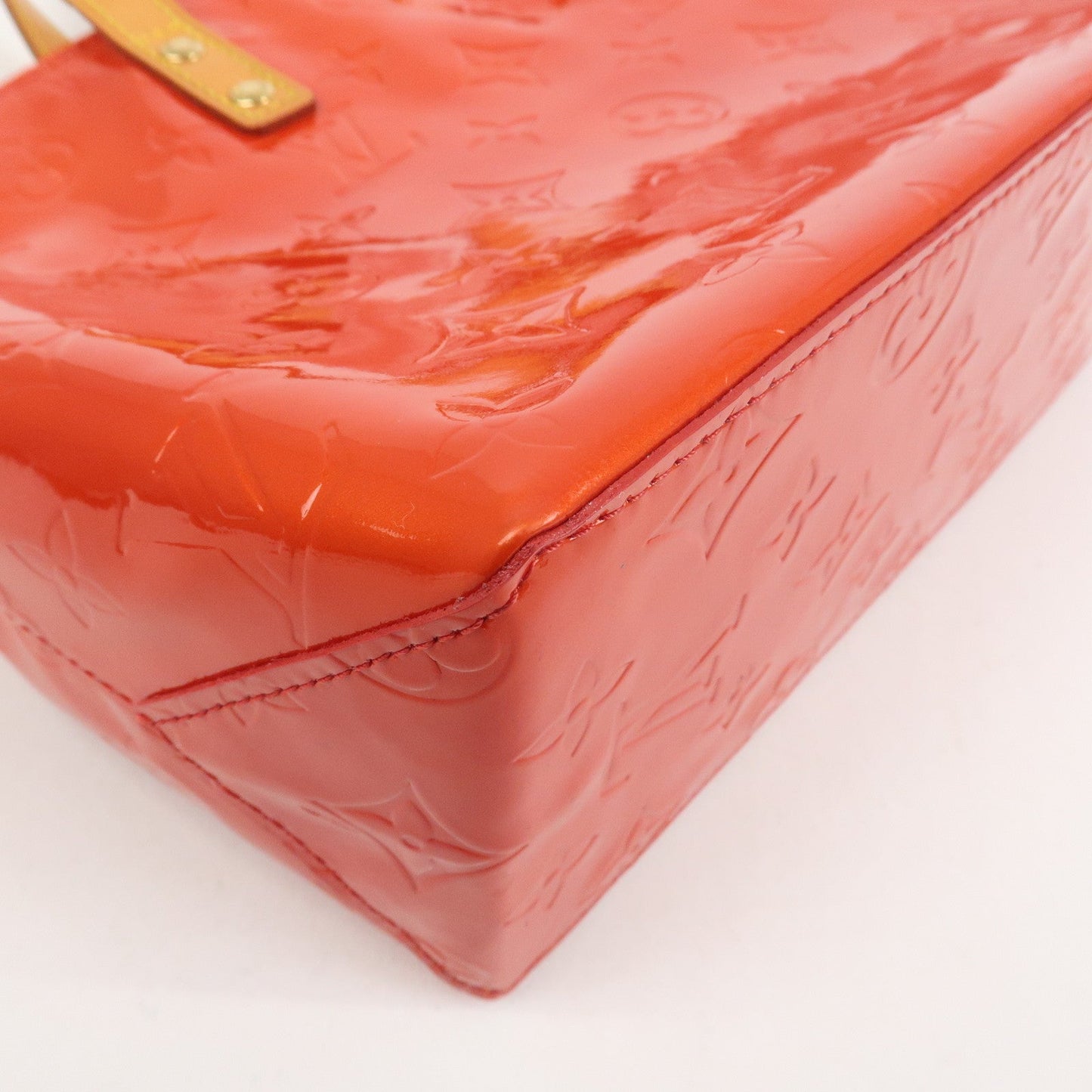 Louis Vuitton Monogram Vernis Lead PM Hand Bag Rouge M91088【Pre-order】