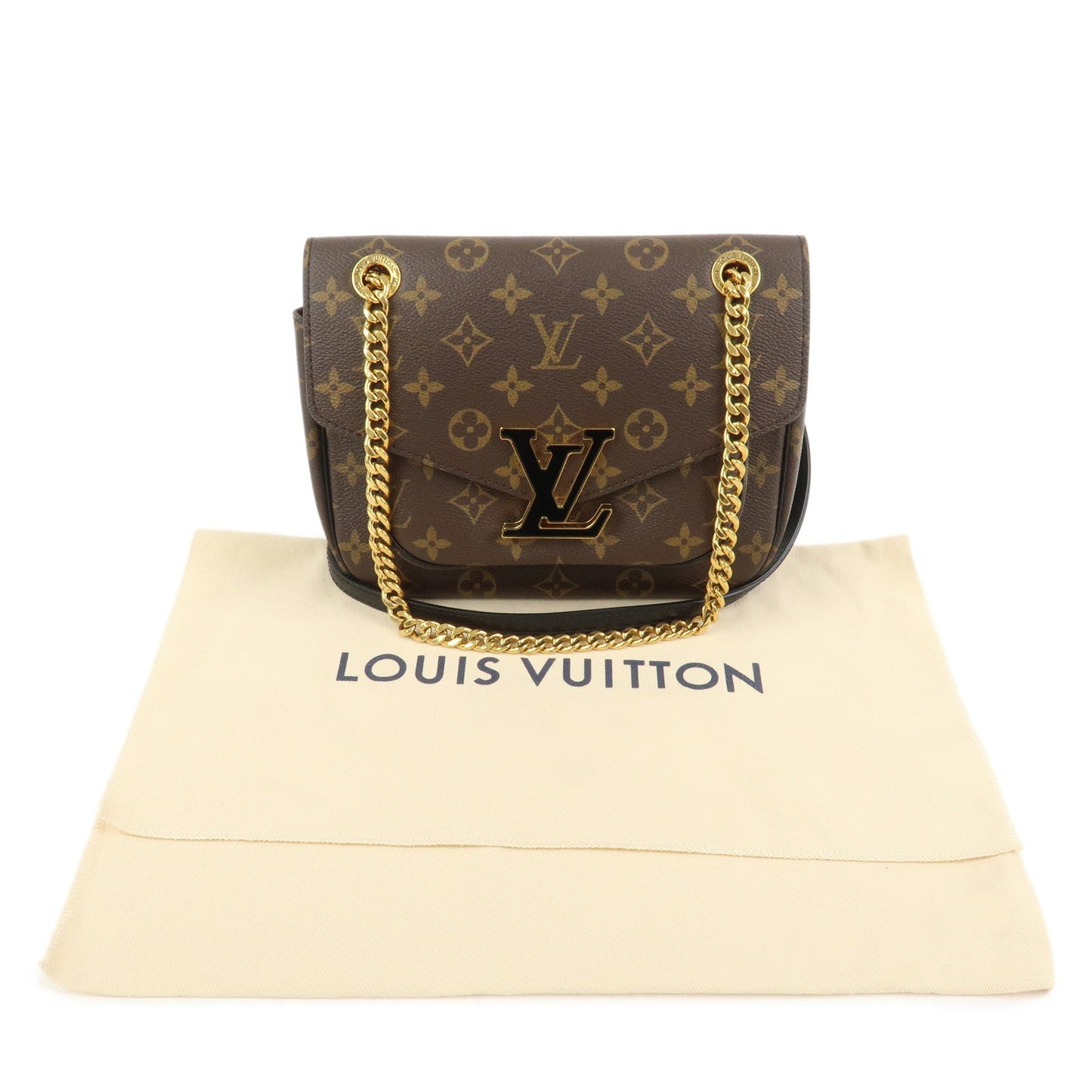 Louis Vuitton Monogram Passy Crossbody Chain Shoulder Bag M45592【Pre-order】