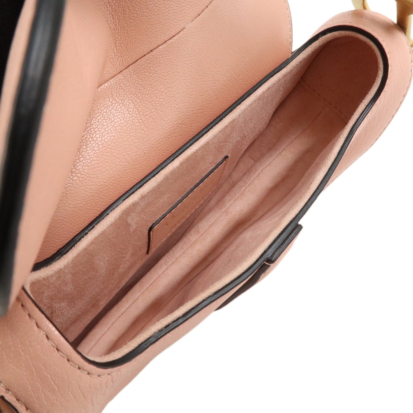 Christian Dior CD Logo Leather Saddle Bag Mini Hand Bag【Pre-order】