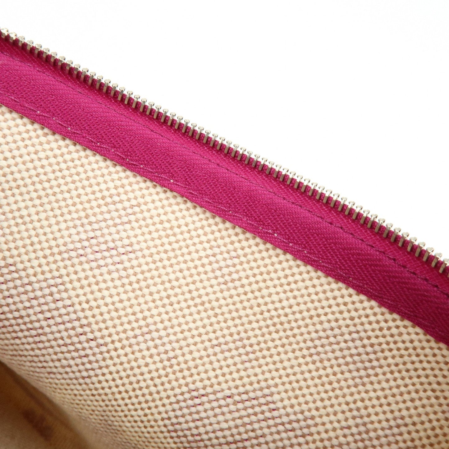 Hermes New Yachting PM Canvas Leather Flat Pouch【Pre-order】