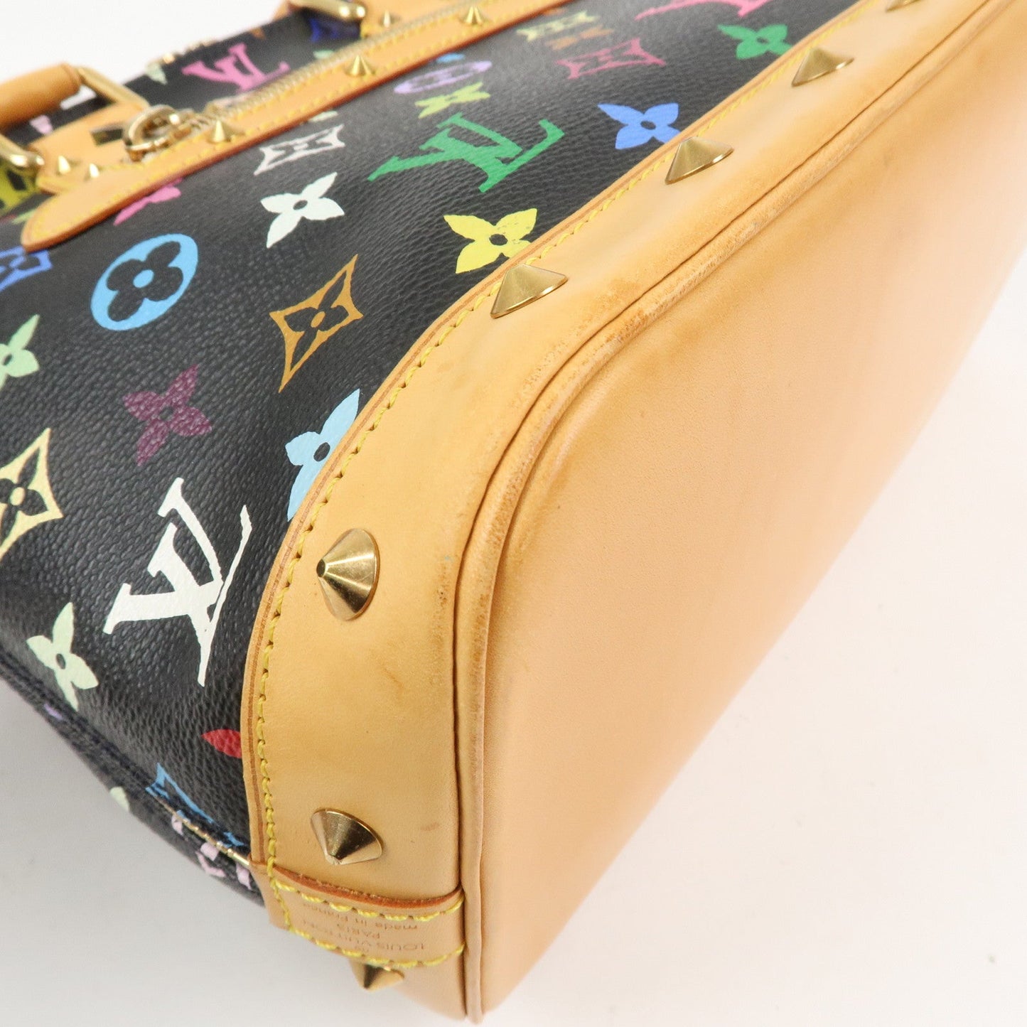 Louis Vuitton Monogram Multicolor Alma Hand Bag Noir M92646【Pre-order】