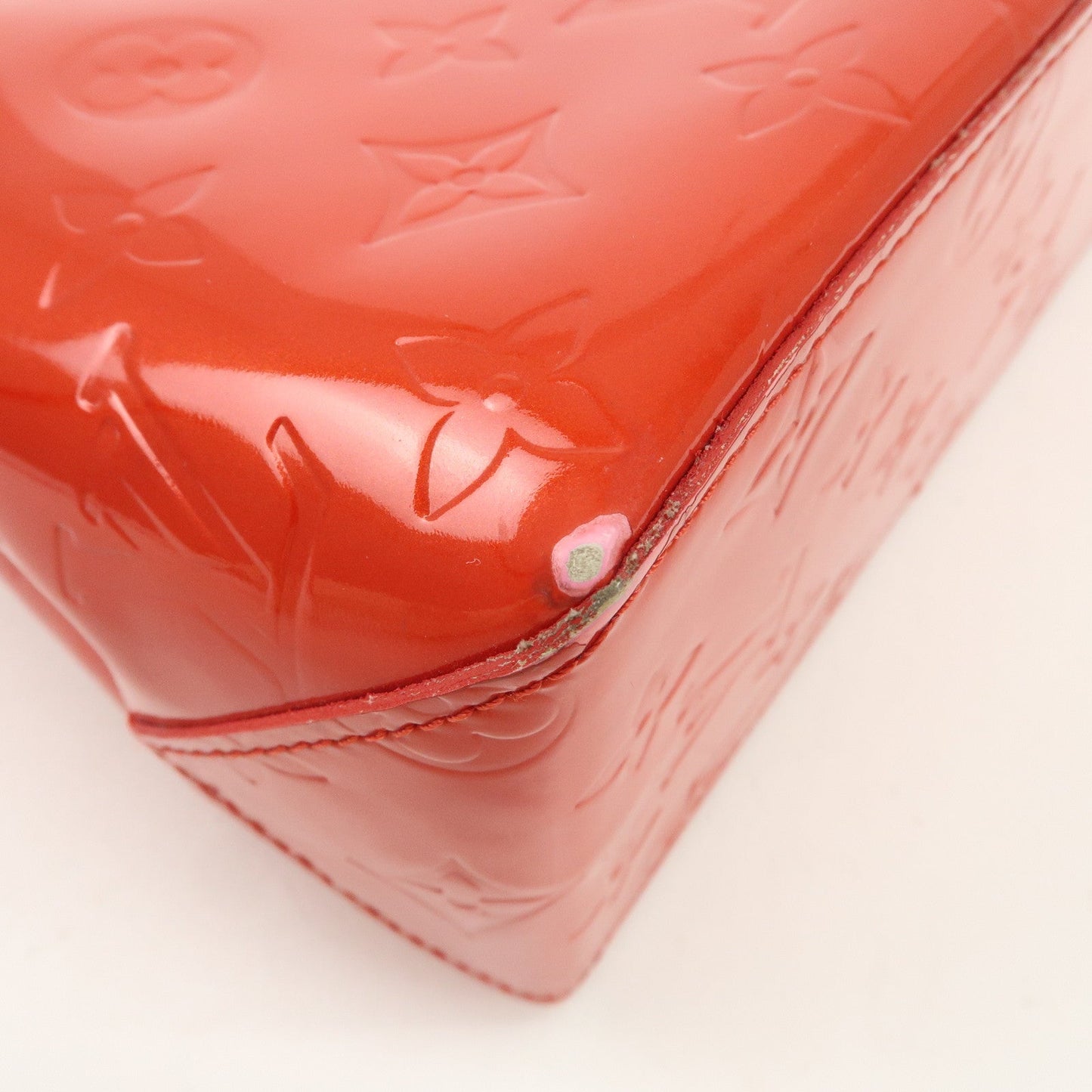 Louis Vuitton Monogram Vernis Lead PM Hand Bag Rouge M91088【Pre-order】