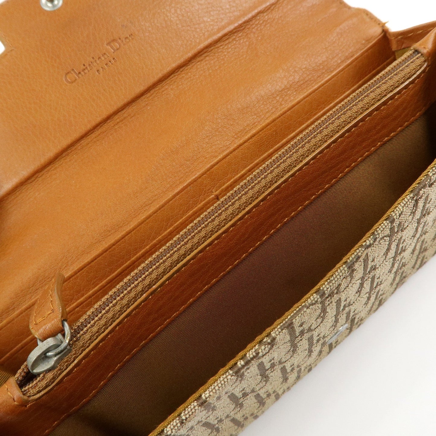 Christian Dior Trotter Street Chic Canvas Leather Long Wallet【Pre-order】
