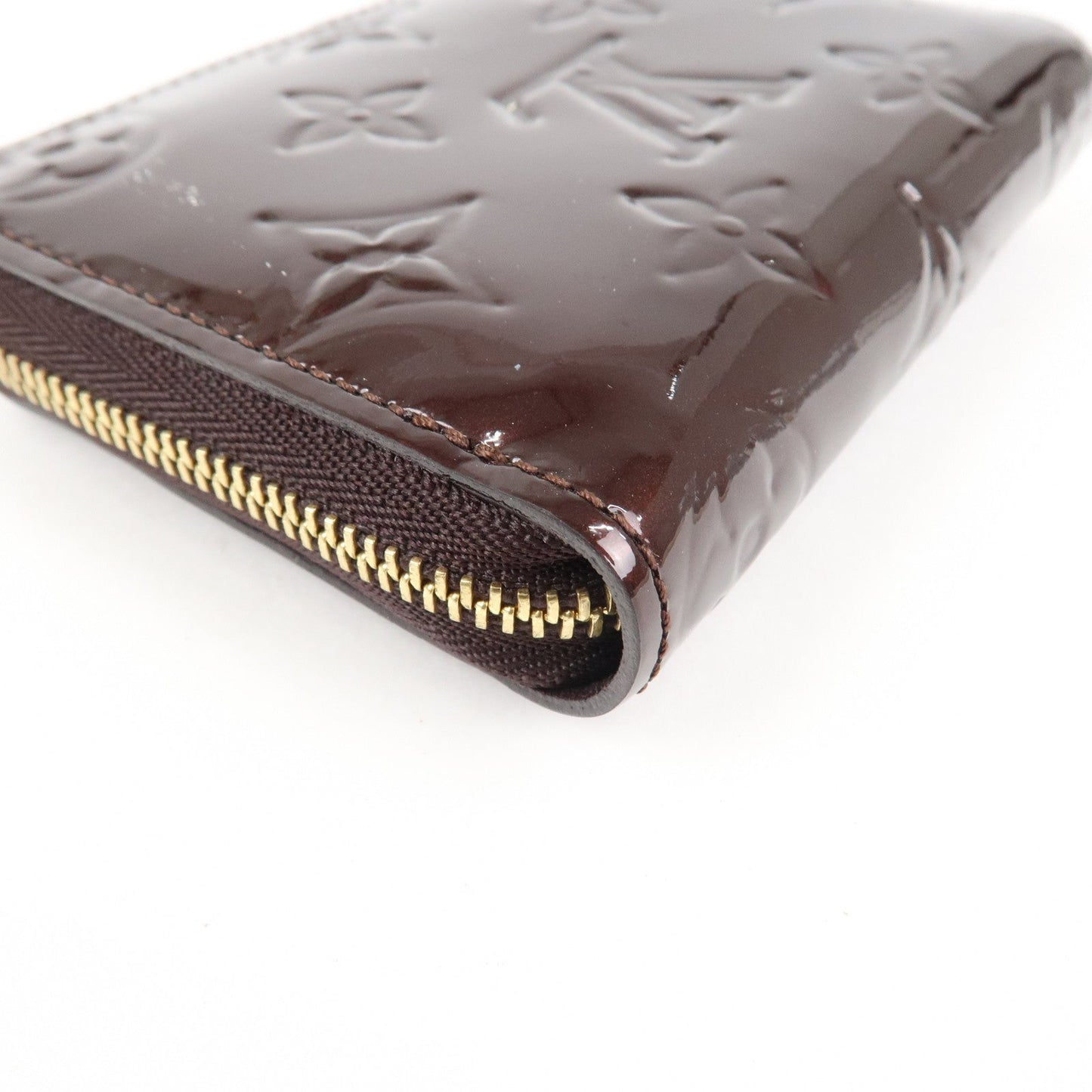 Louis Vuitton Monogram Vernis Zippy Coin Purse Amarante M93607【Pre-order】