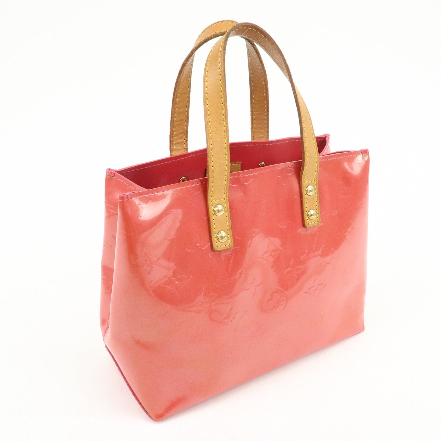 Louis Vuitton Monogram Vernis Lead PM Hand Bag Framboise M9132F【Pre-order】