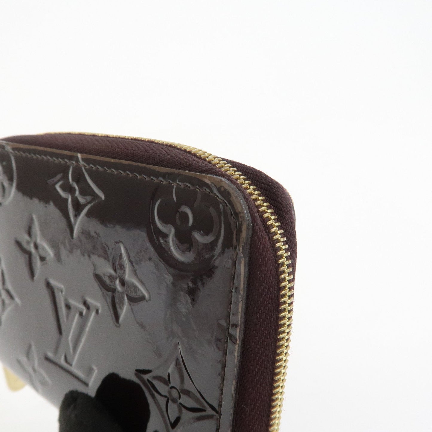 Louis Vuitton Monogram Vernis Zippy Coin Purse Amarante M93607【Pre-order】