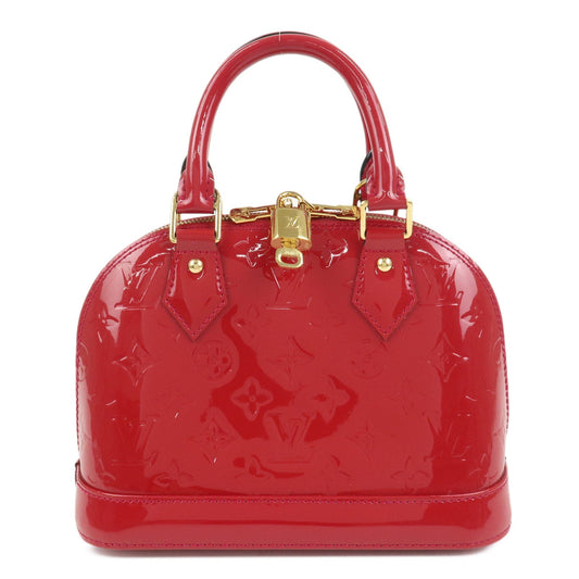 Louis Vuitton Monogram Vernis Alma BB 2Way Bag Hand Bag M91771【Pre-order】