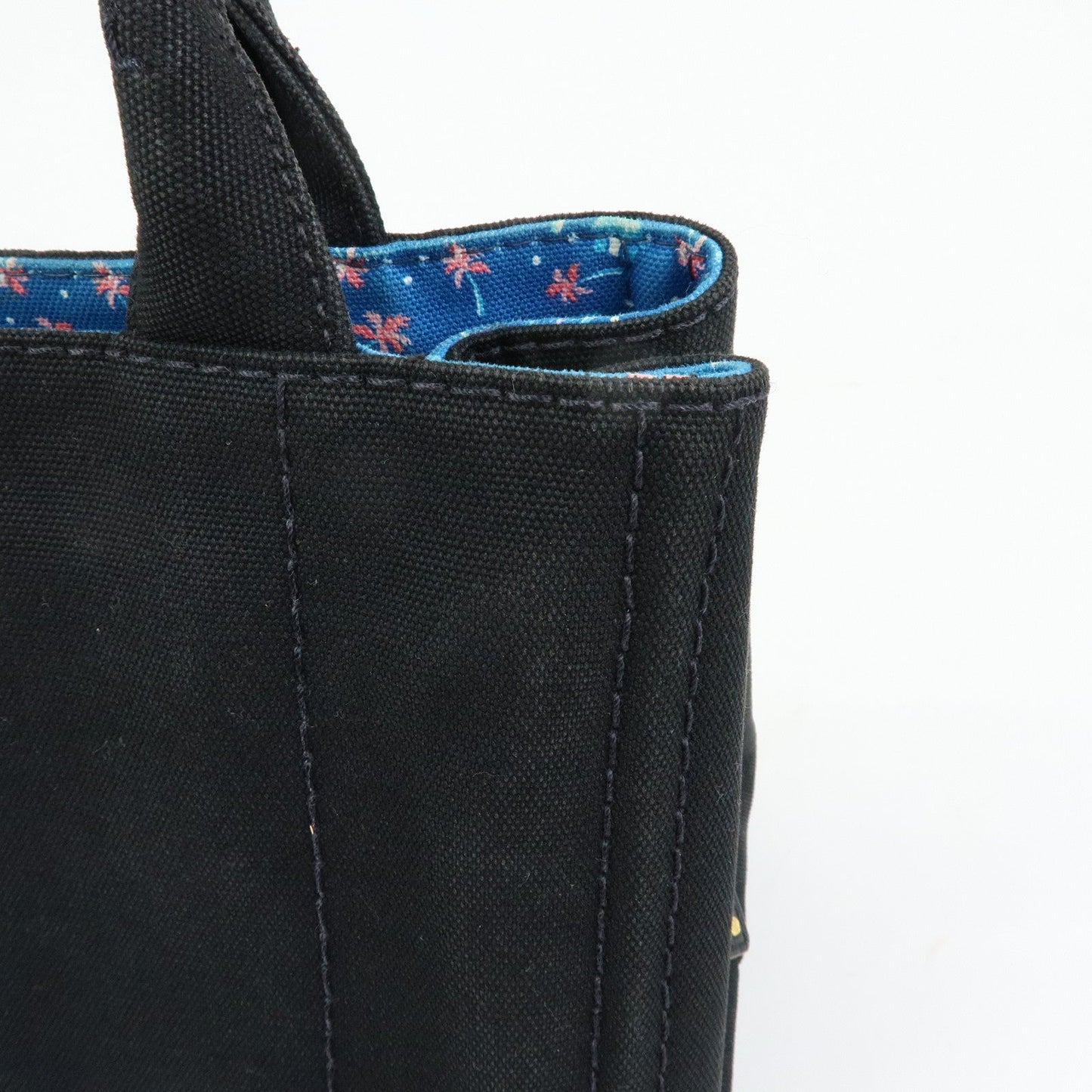 Prada Triangle Logo Canapa Mini Canvas 2Way Bag Hand Bag 1BG439【Pre-order】