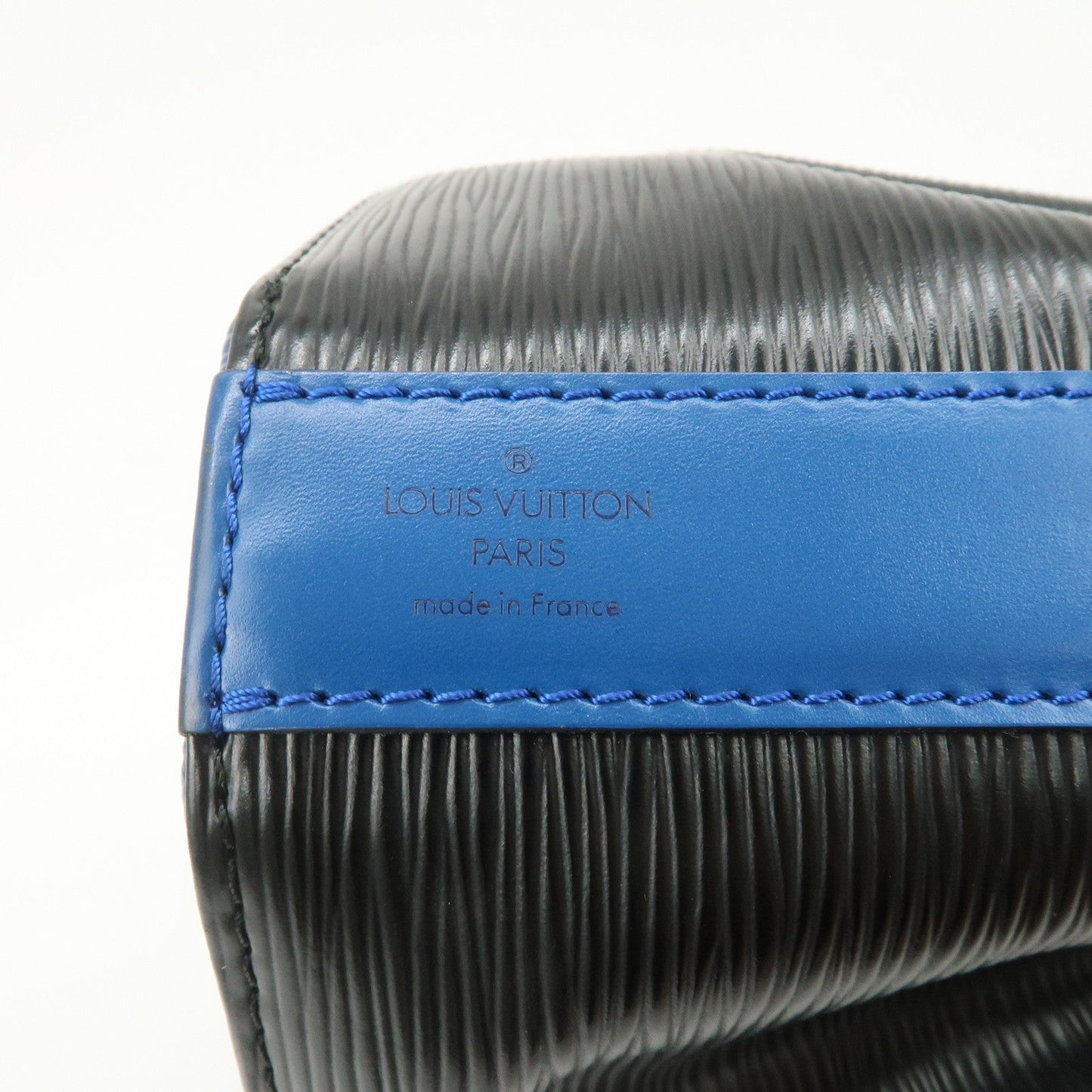 Louis Vuitton Epi Leather Sac de Paul Shoulder Bag Noir Tredo Blue【Pre-order】