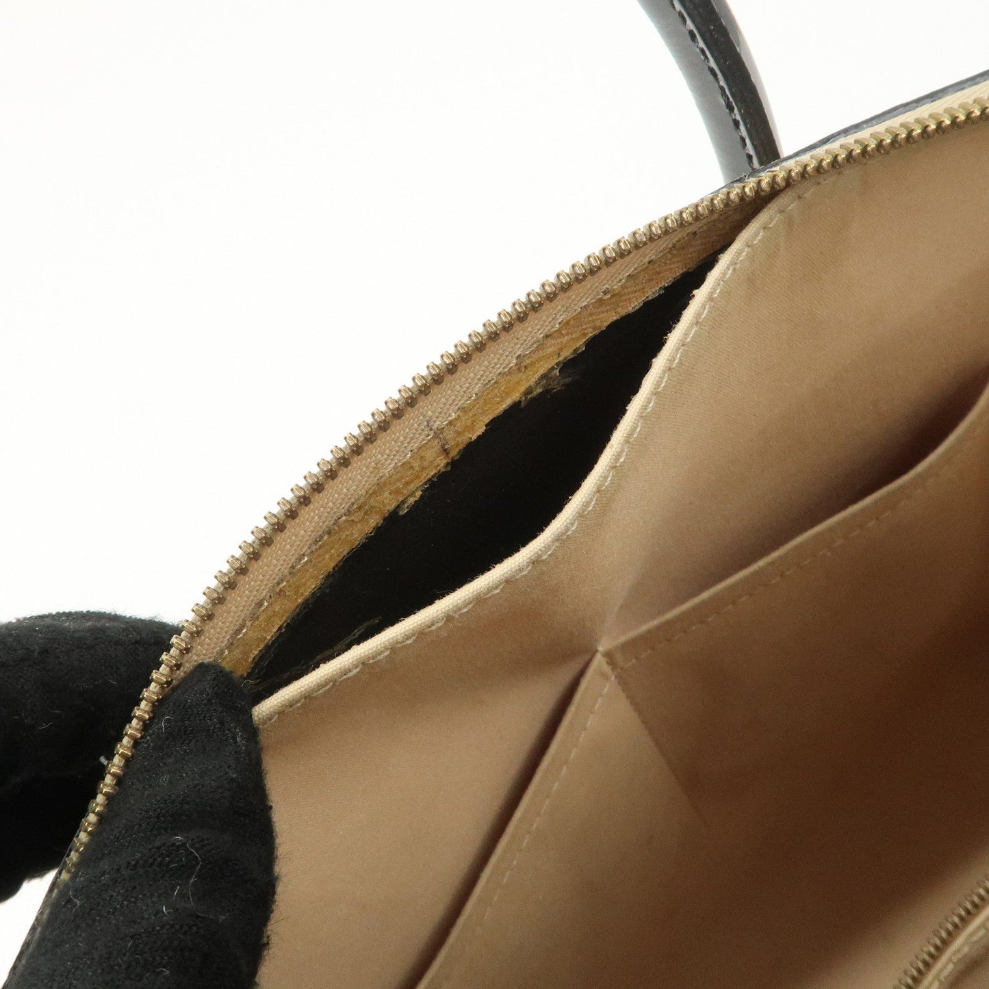 Louis Vuitton Monogram Verni Lockit PM Hand Bag Dune M90251【Pre-order】