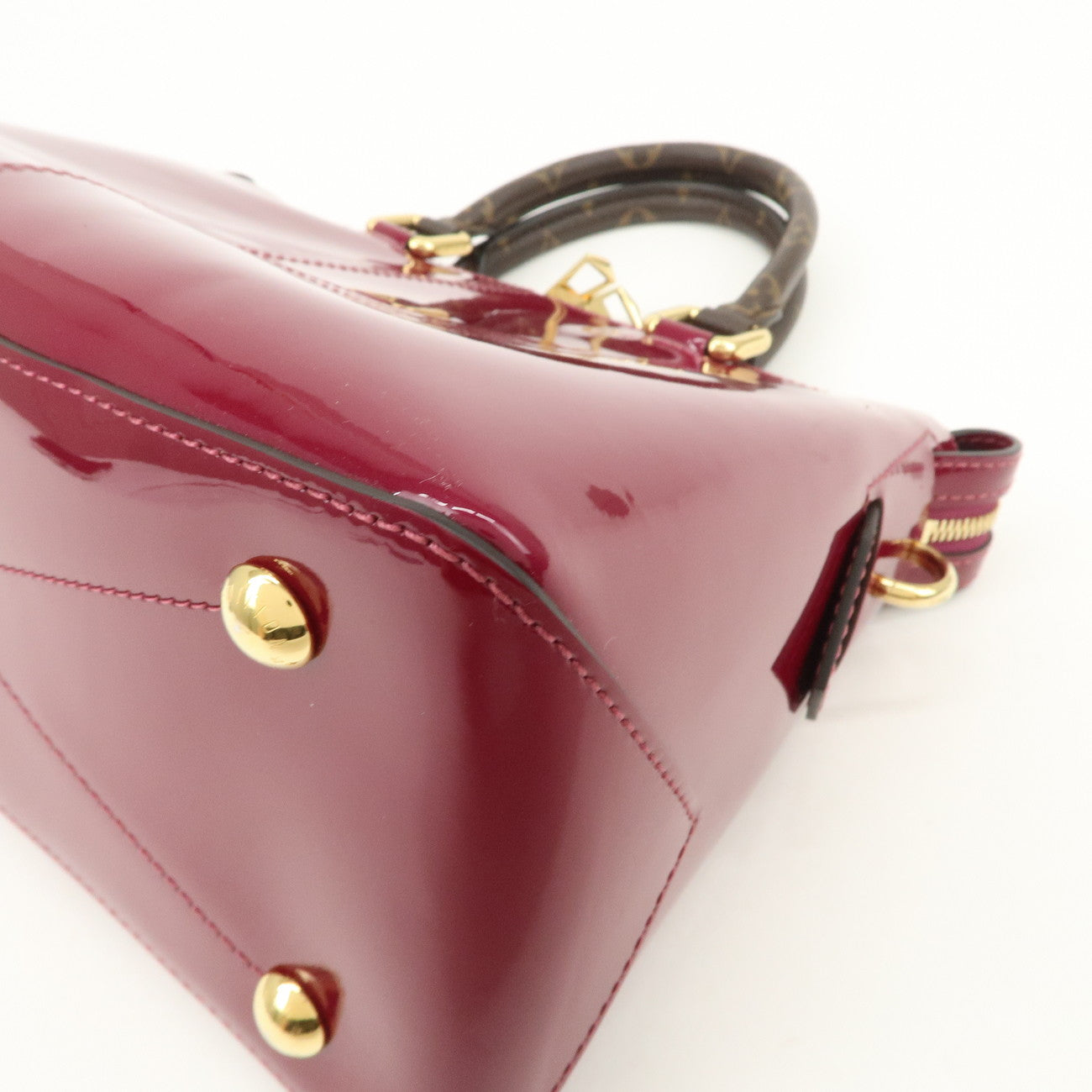 Louis Vuitton Vernis Monogram Tote Miroir 2Way Bag Magenta M54640【Pre-order】