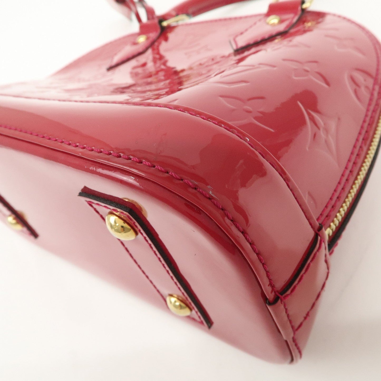 Louis Vuitton Monogram Vernis Alma BB 2Way Bag Rose Indien M91771【Pre-order】
