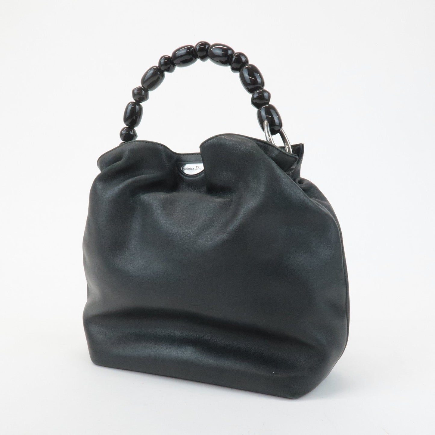 Christian Dior Maris Pearl Leather Hand Bag Tote Bag【Pre-order】