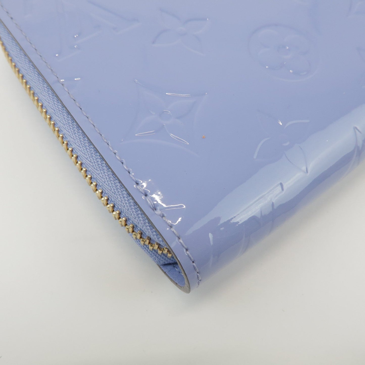 Louis Vuitton Monogram Vernis Round Zippy Wallet Lilas M90141【Pre-order】