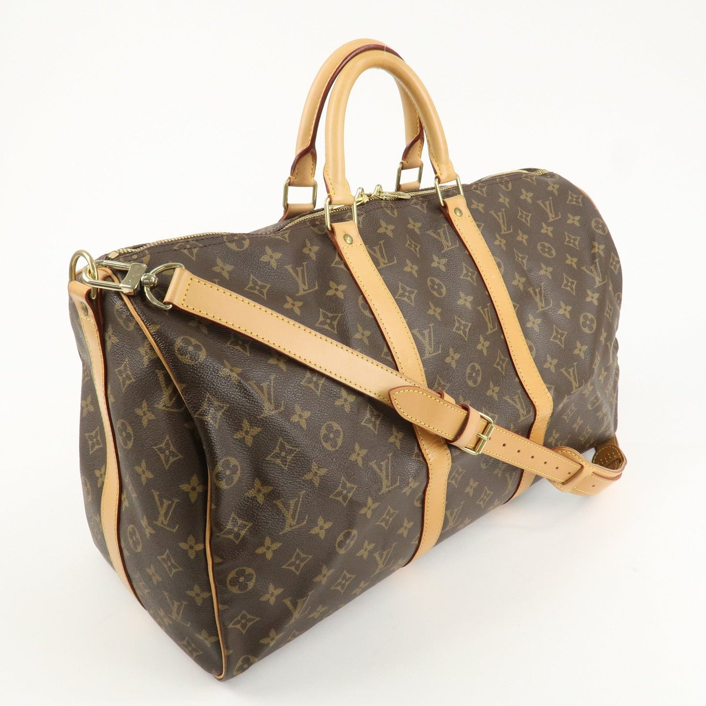 Louis Vuitton Monogram Keep All 50 Boston Bag Brown M41416【Pre-order】