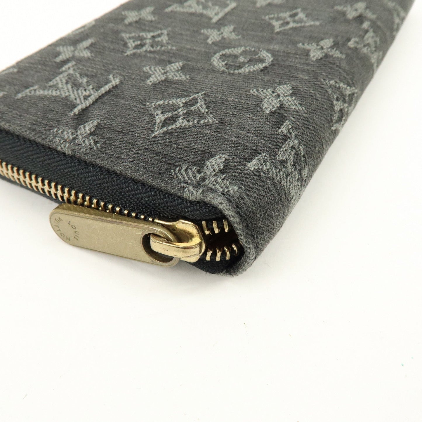 Louis Vuitton Monogram Denim Zippy Long Wallet Noir Black M95614【Pre-order】
