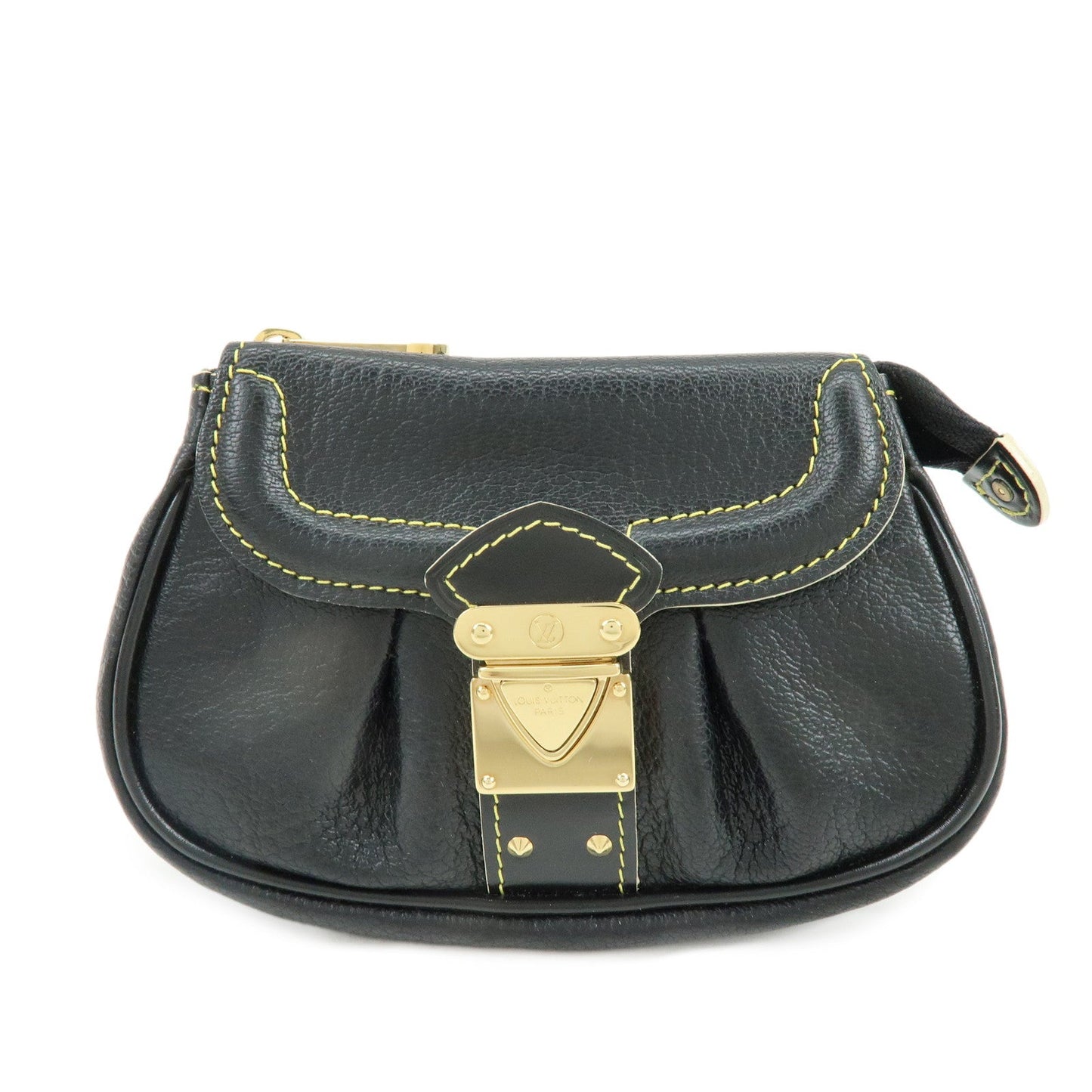 Louis Vuitton Suhari Mignon Leather Pouch Noir Black M91780【Pre-order】