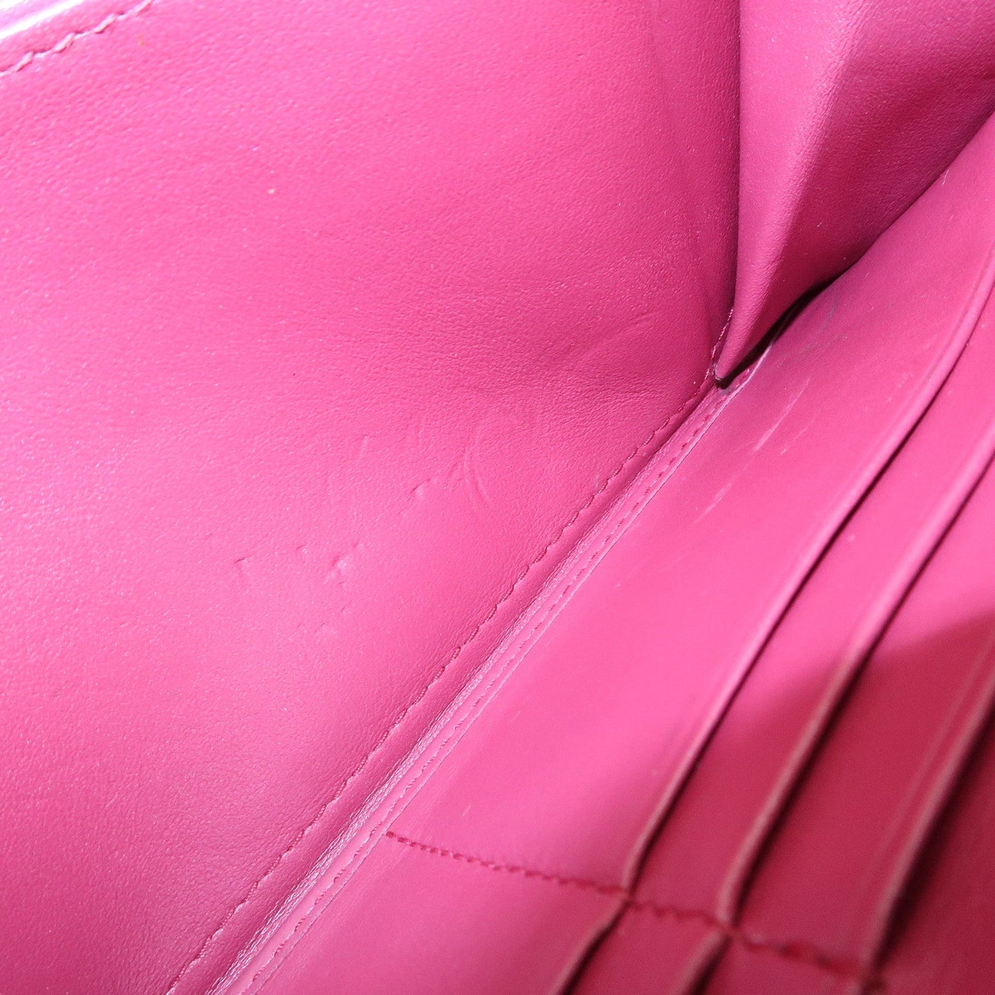 Prada Nylon Leather Round Zippy Wallet Long Wallet Pink【Pre-order】